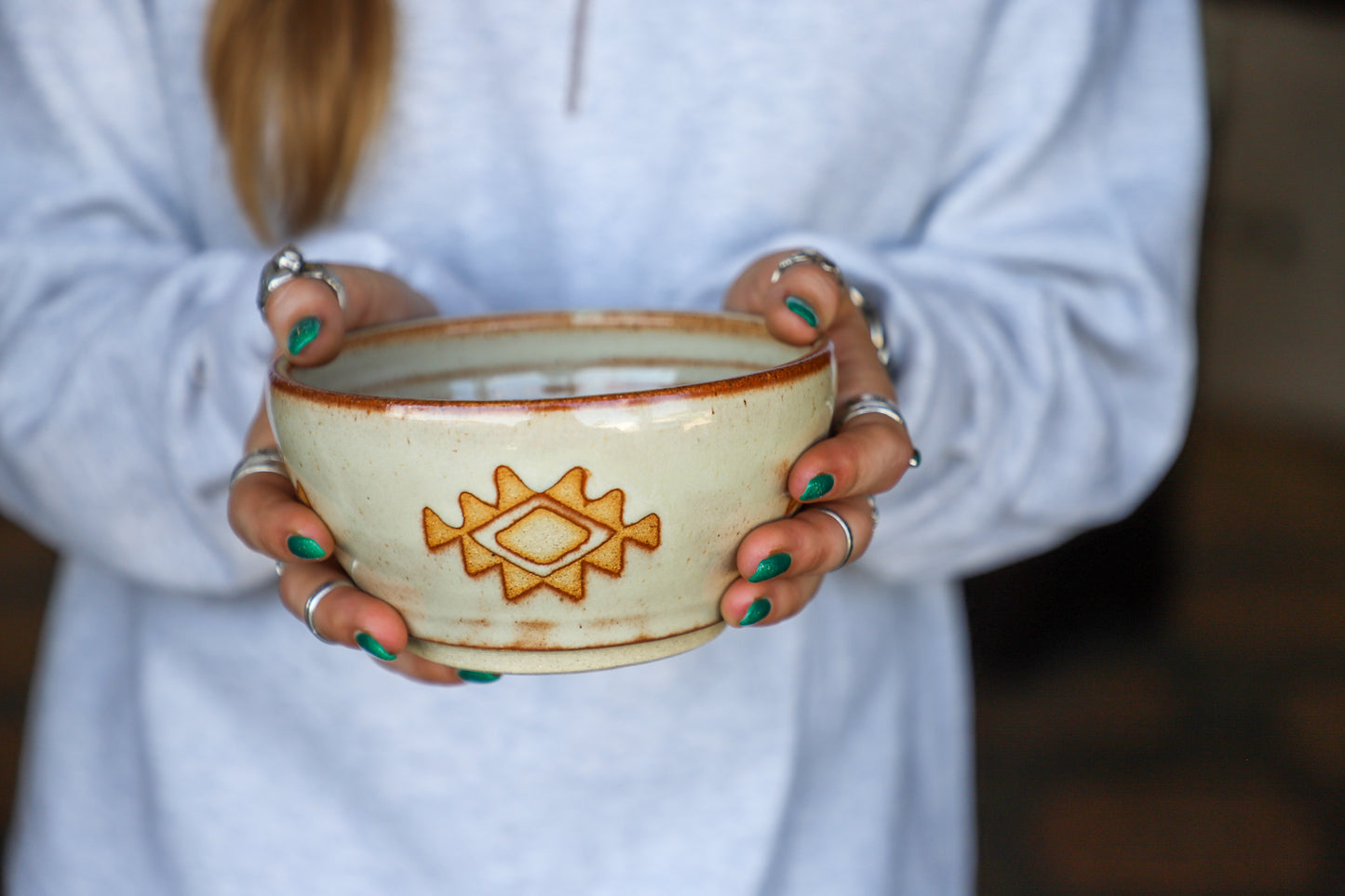 Prickly pear bowl