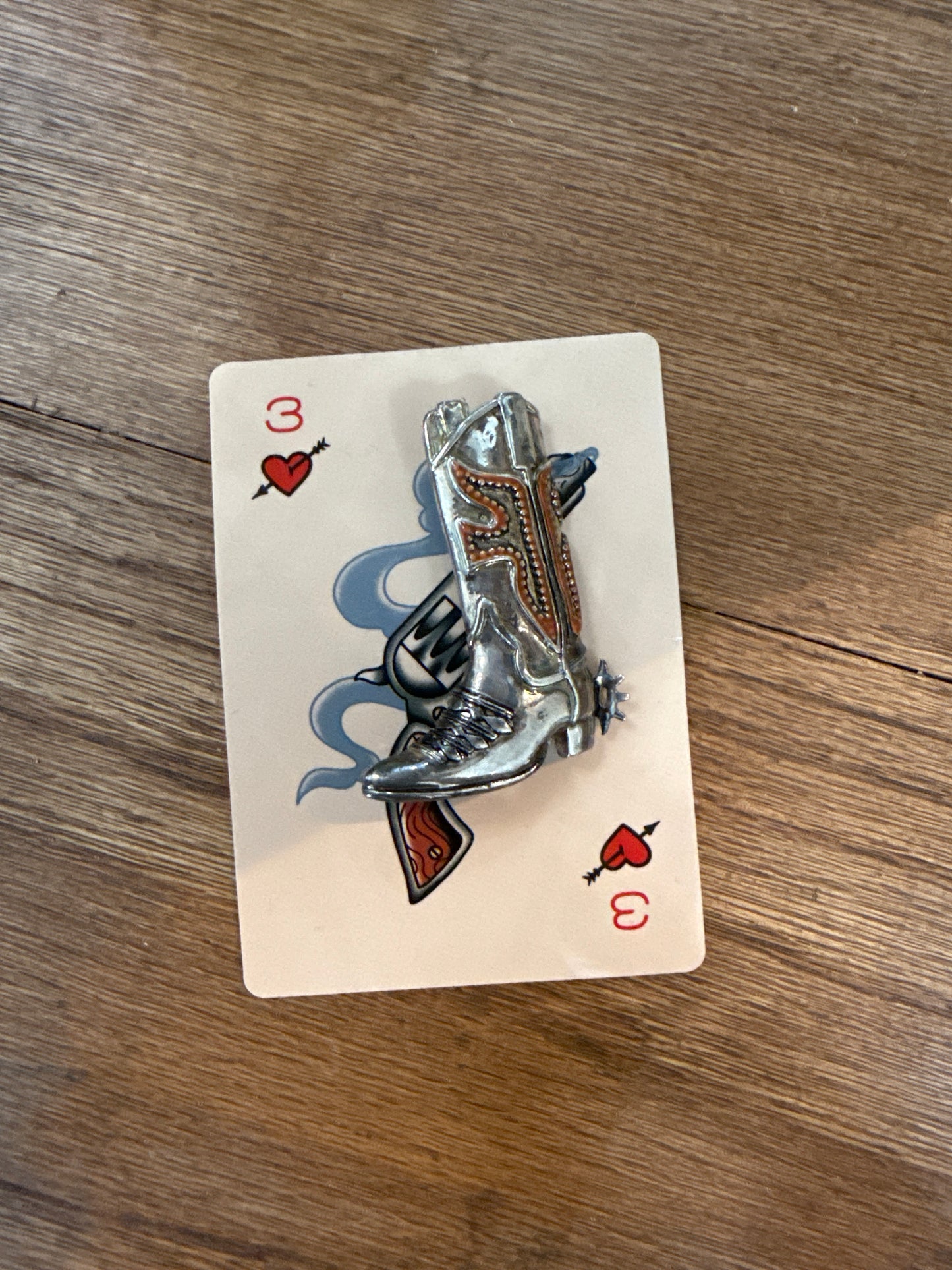 Vintage Cowboy Boot Pin