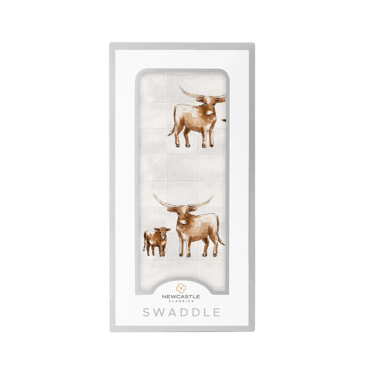 Longhorn Bamboo Swaddle