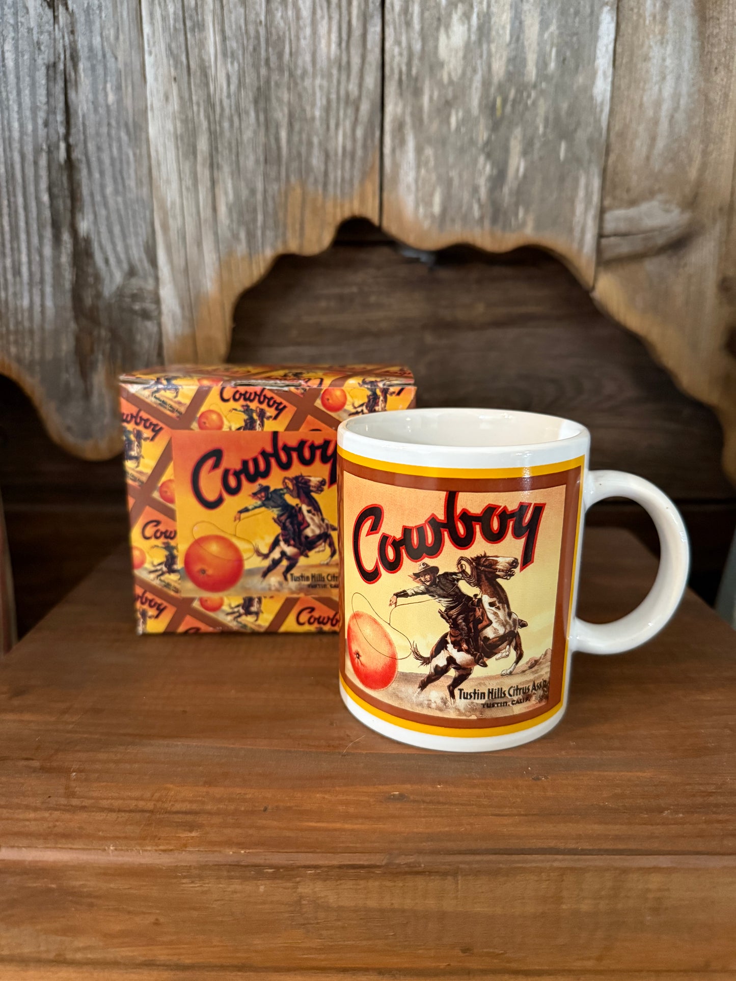 Vintage Cowboy Mug