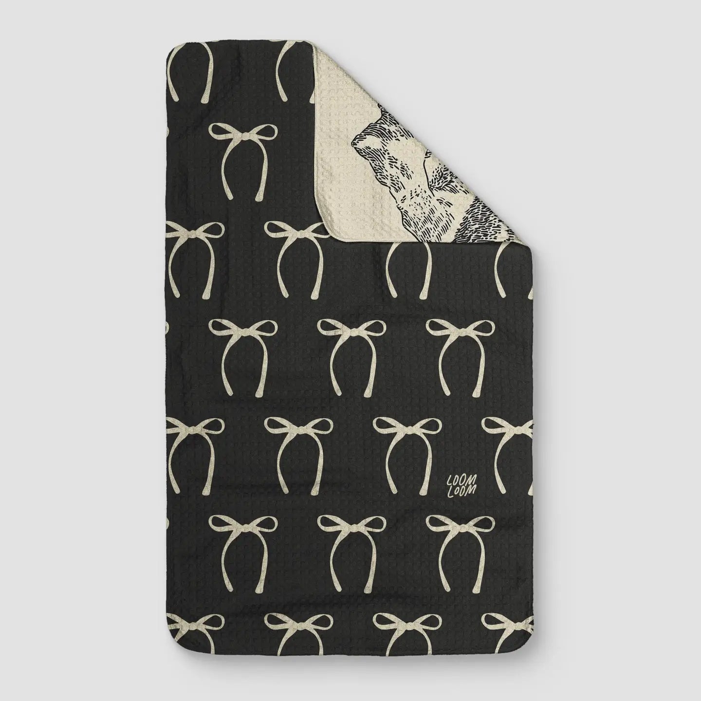 Meadow Cowgirl towel & dish cloth