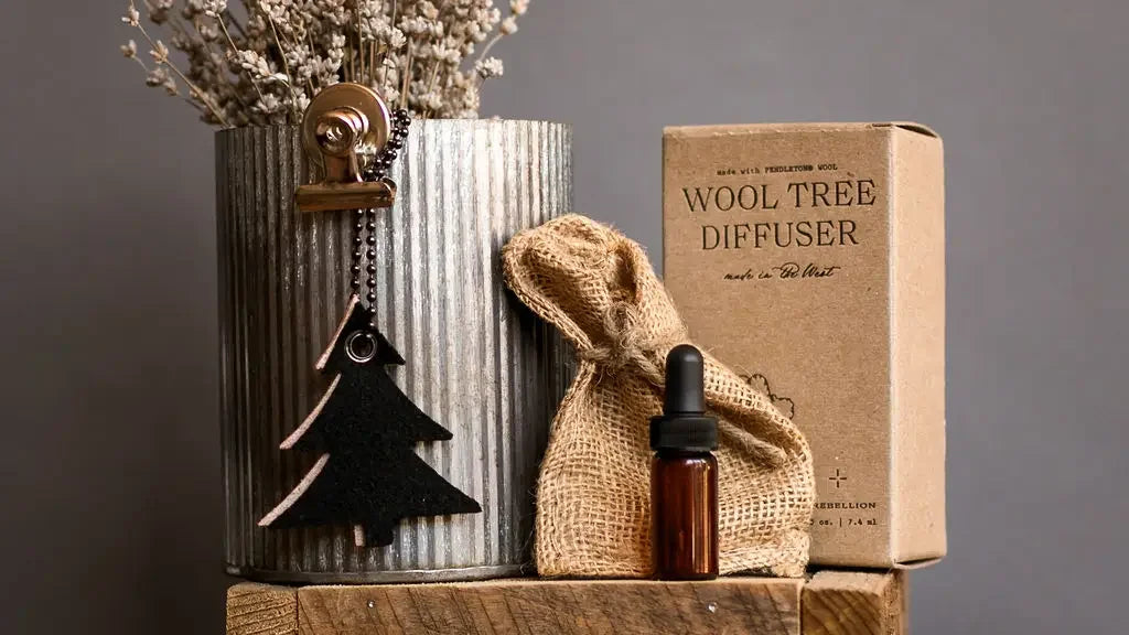 Wool Tree Diffuser - Black
