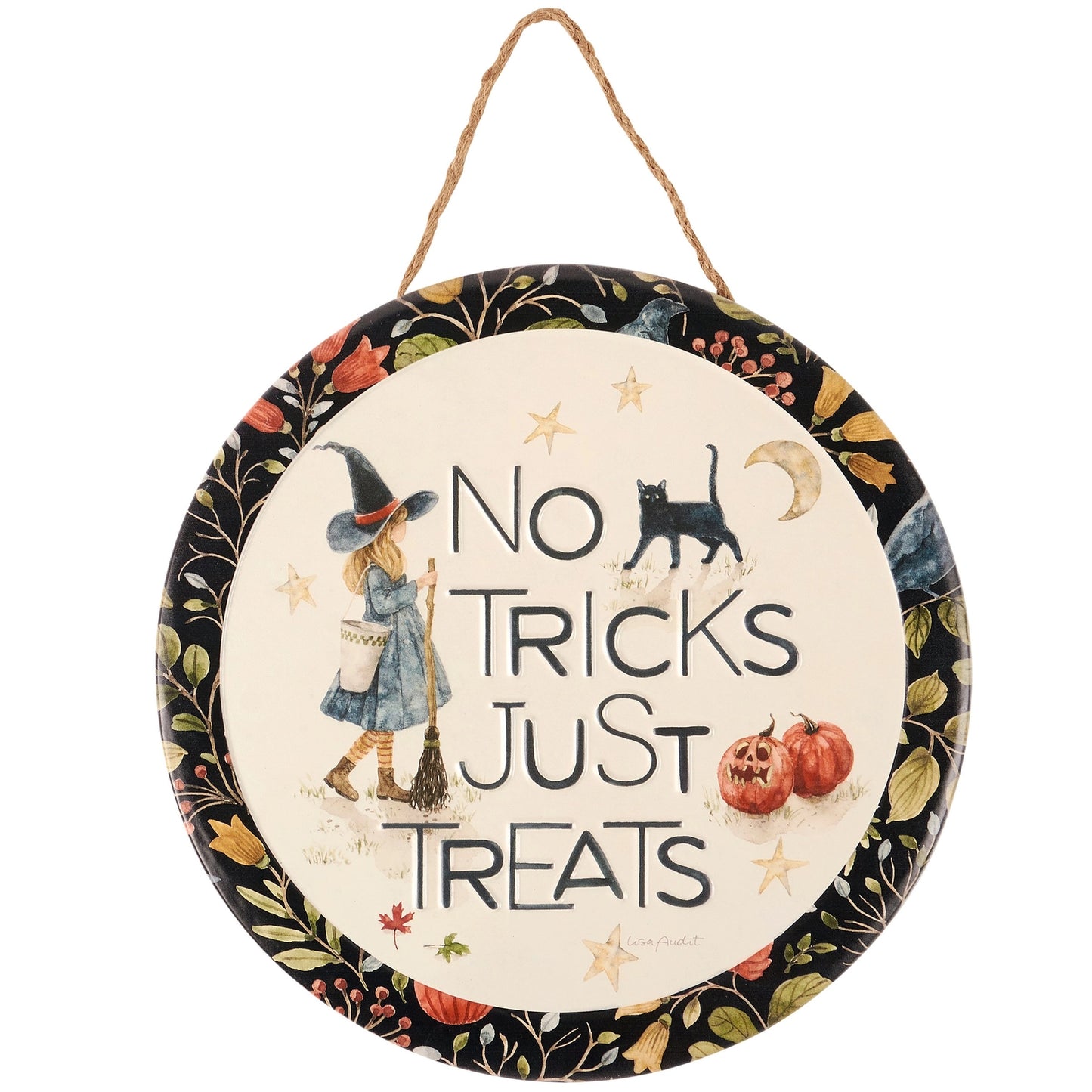 No Tricks Just Treats Sign