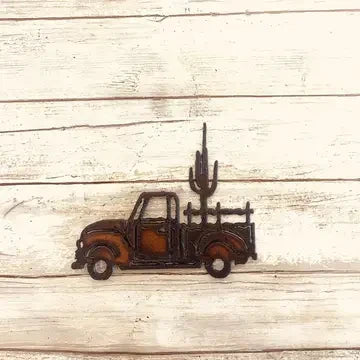Vintage Farmhouse Truck Magnet