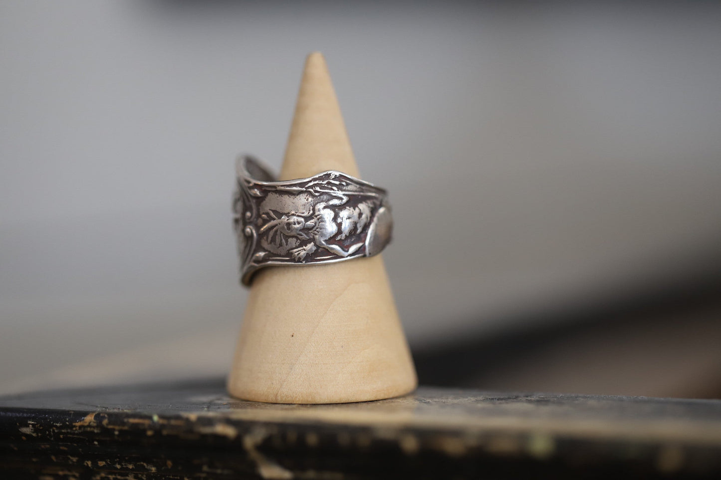 Bison Spoon Ring