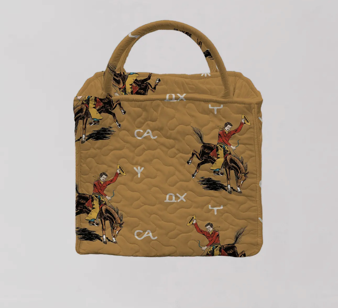 Lazy J Structured Tote