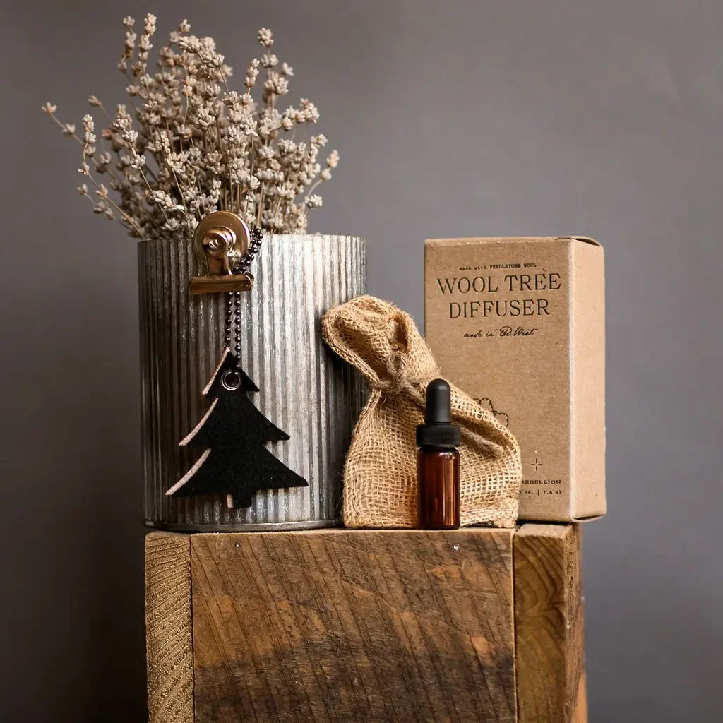 Wool Tree Diffuser - Black