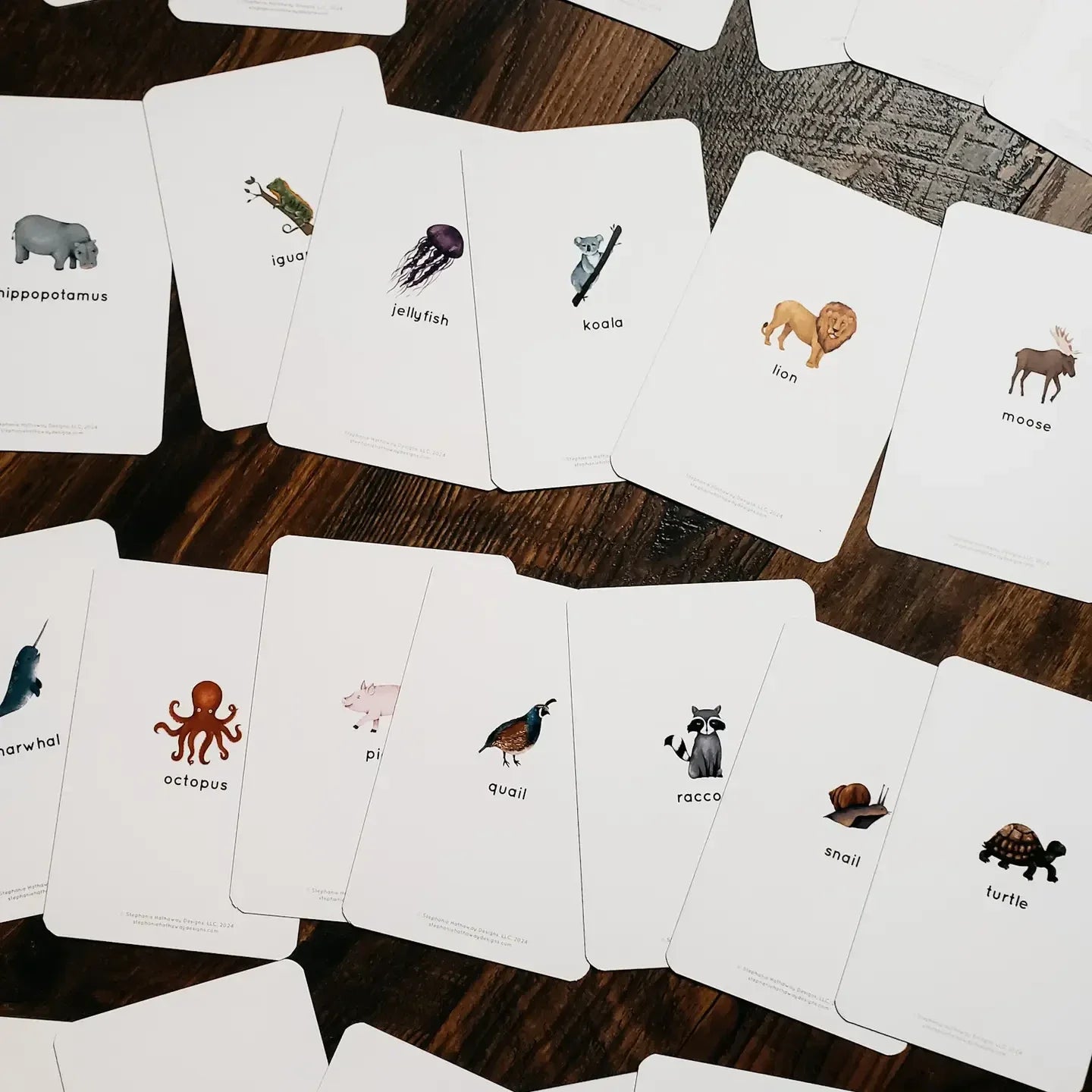 Animal Alphabet Flashcards