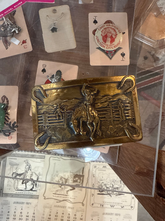 Vintage Brass Buckle