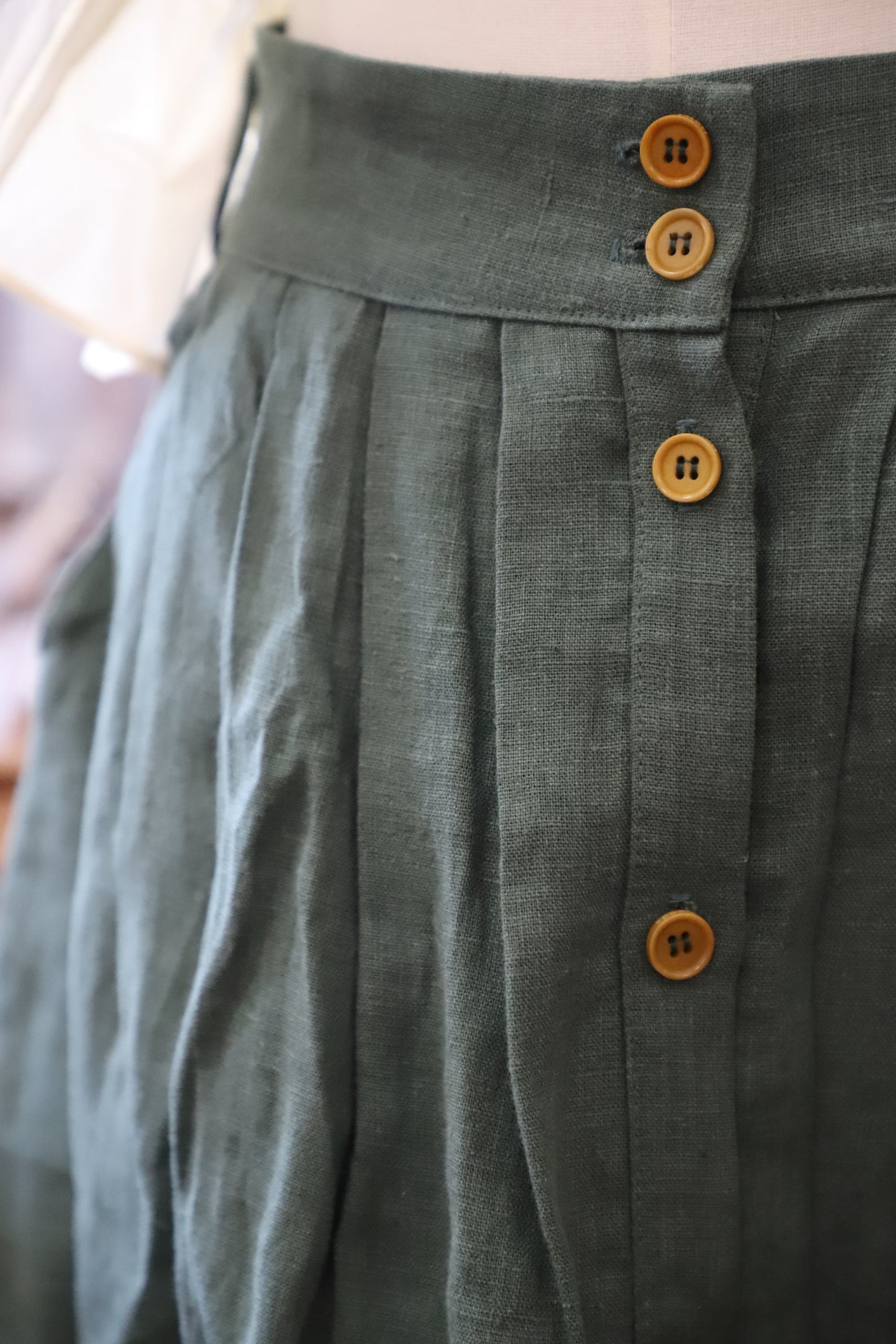 Linen Field Skirt