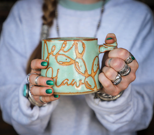 Yeehaw mug