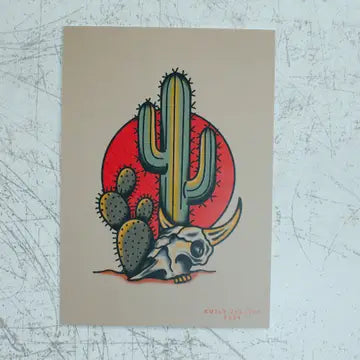 Wild Desert Art Print