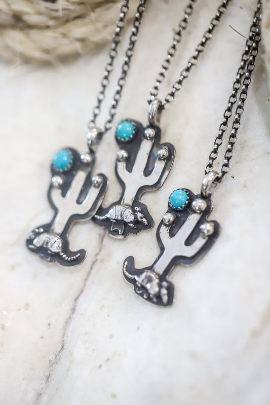 Luna Armadillo Necklace
