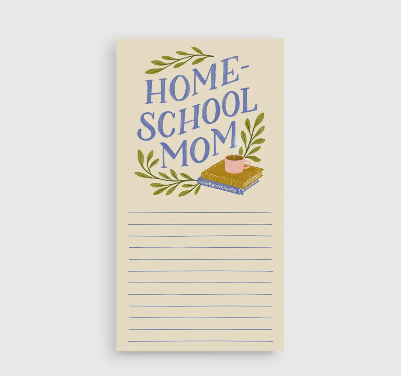 Home School Mom notepad