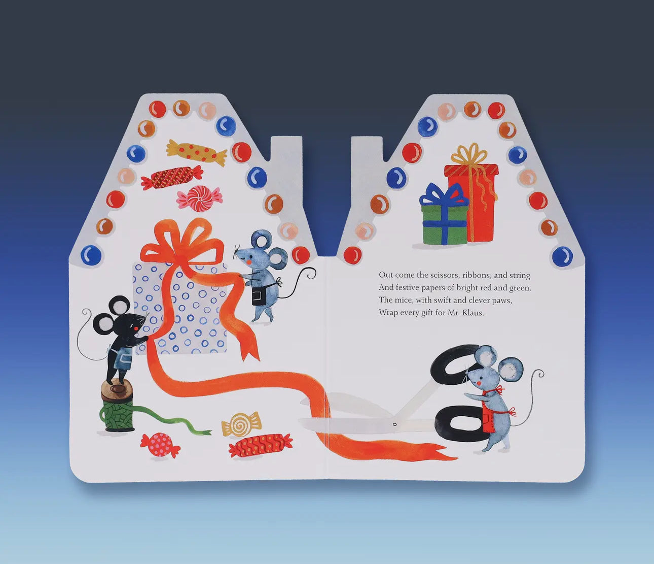 North Pole Village book set