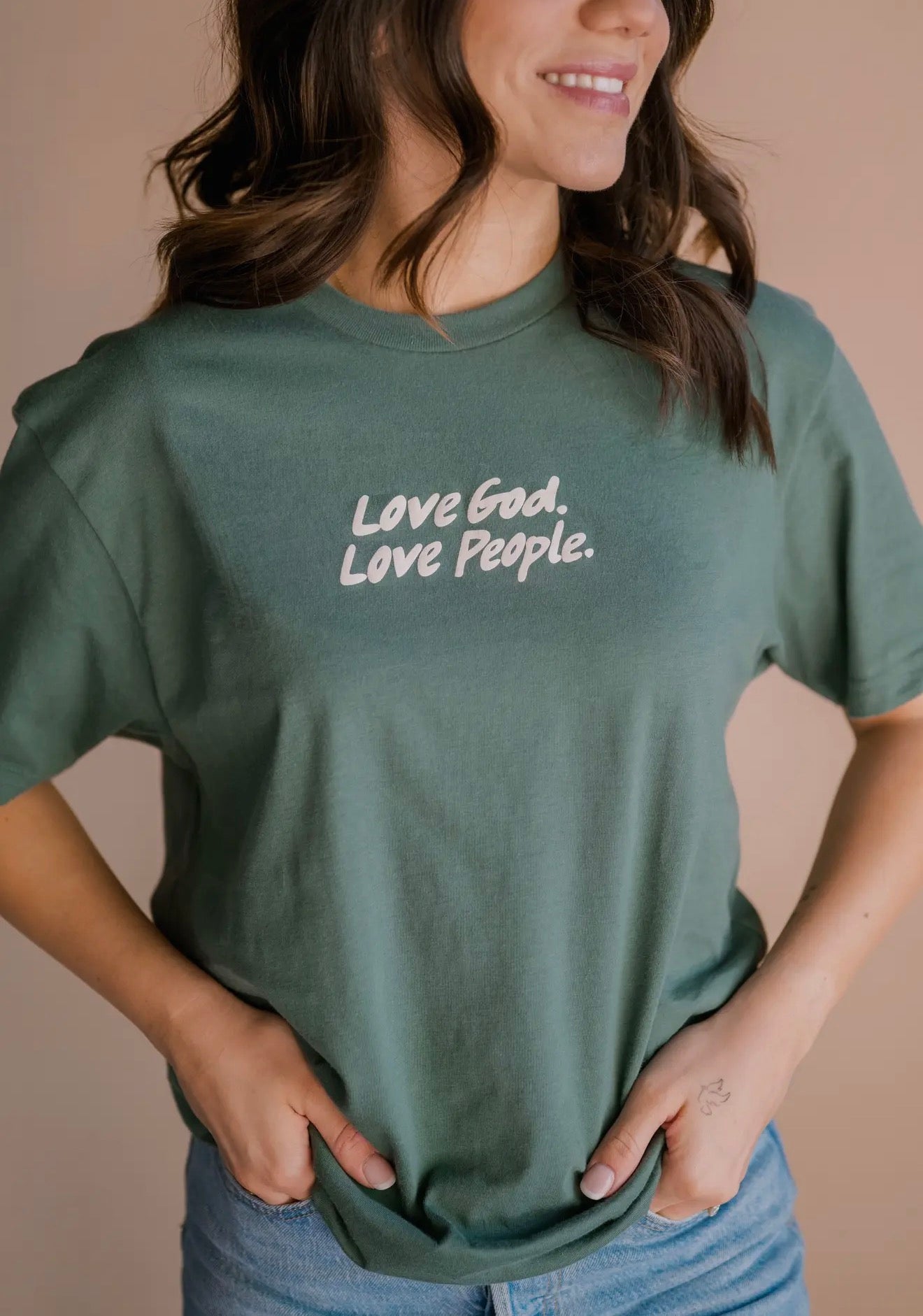 Love God love People Tee