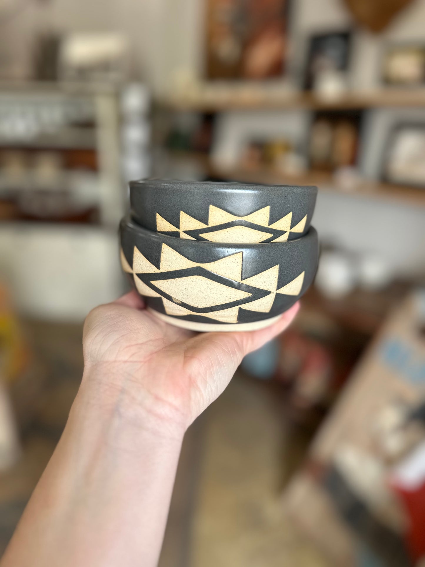Charcoal bowl set (2)