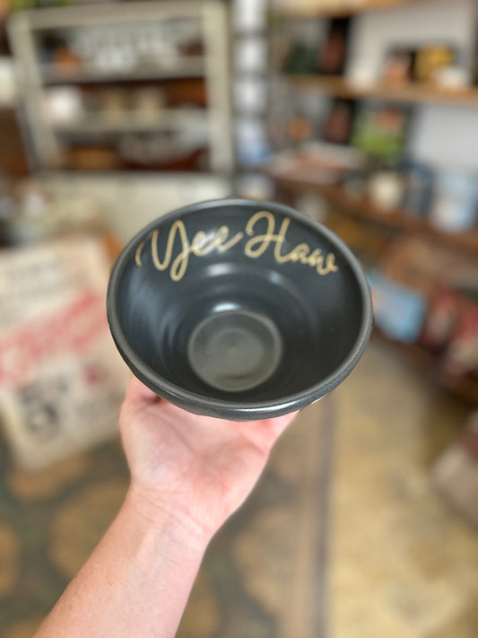 Slightly imperfect yeehaw bowl