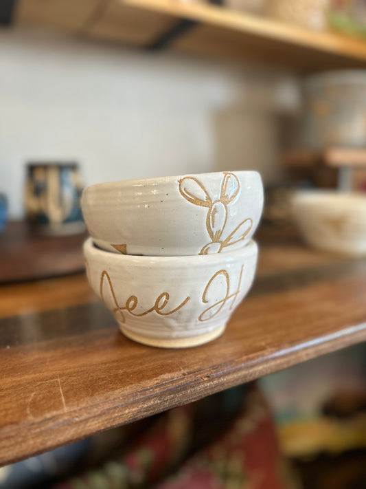 Yee haw bowl set (2)