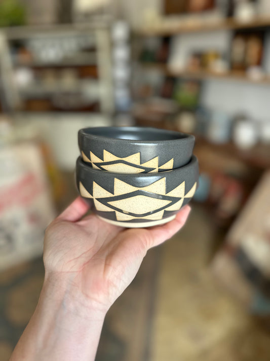 Charcoal bowl set (2)