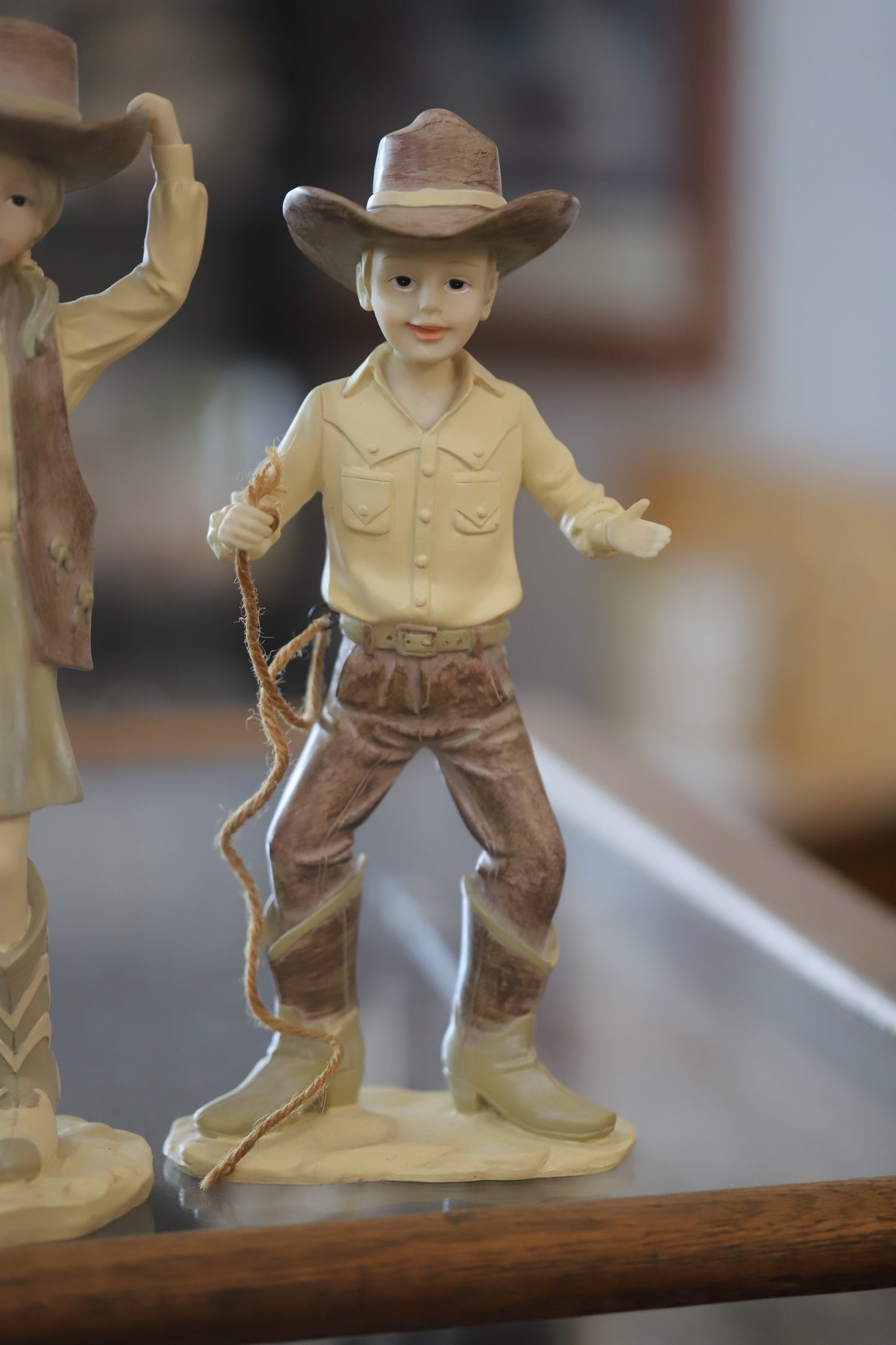 Cowgirl And Cowboy Pair