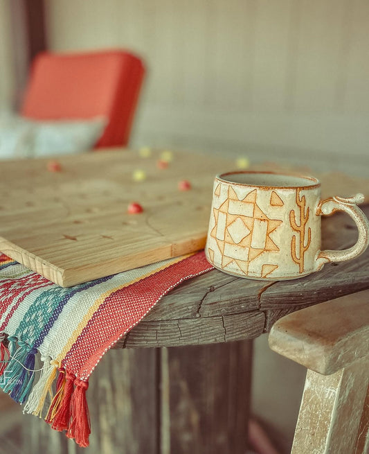 Saguaro Quilt Mug PreOrder