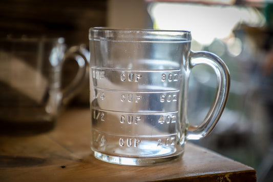 Hazel Atlas 8oz Glass Measuring Cup