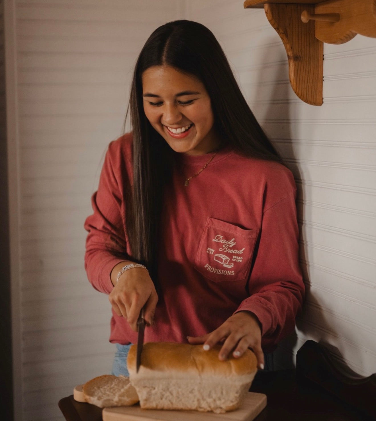 Daily Bread- Long Sleeve tee