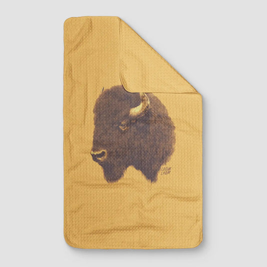 Bison Kitchen Towel & dish cloth