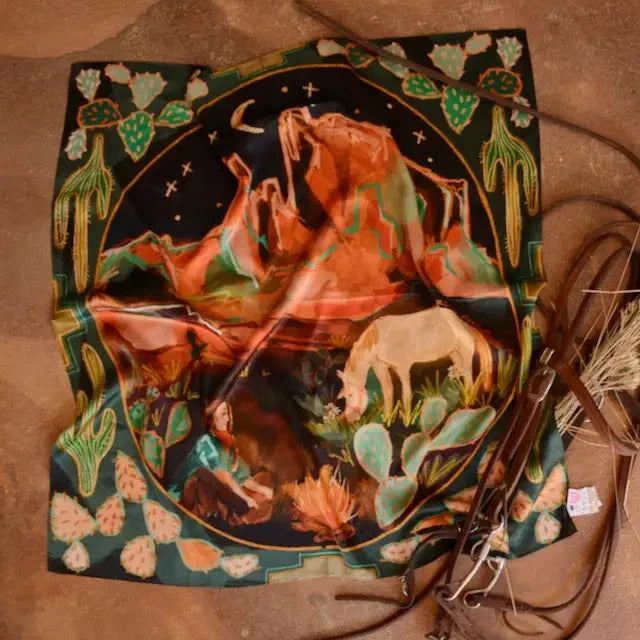 Mulberry Silk Wild Rag