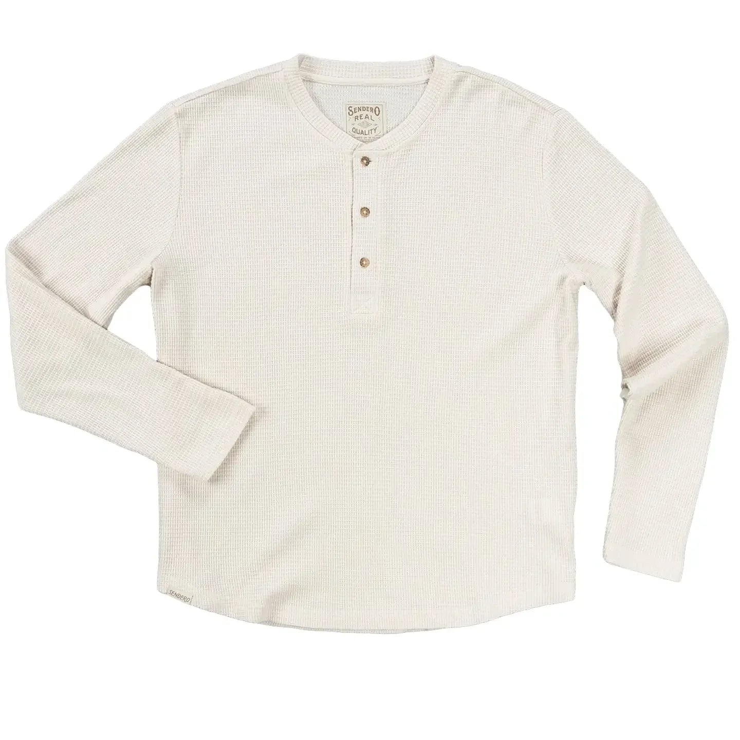 The Maverick Henley - Vintage White