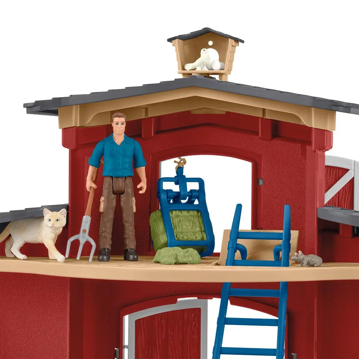 Red Barn Farm Figurine Toys Play Set