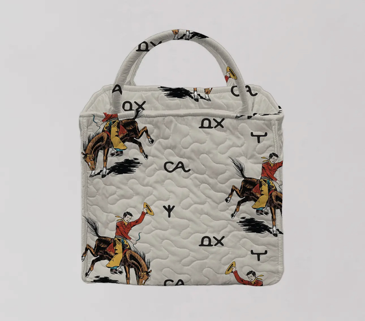 Lazy J Structured Tote