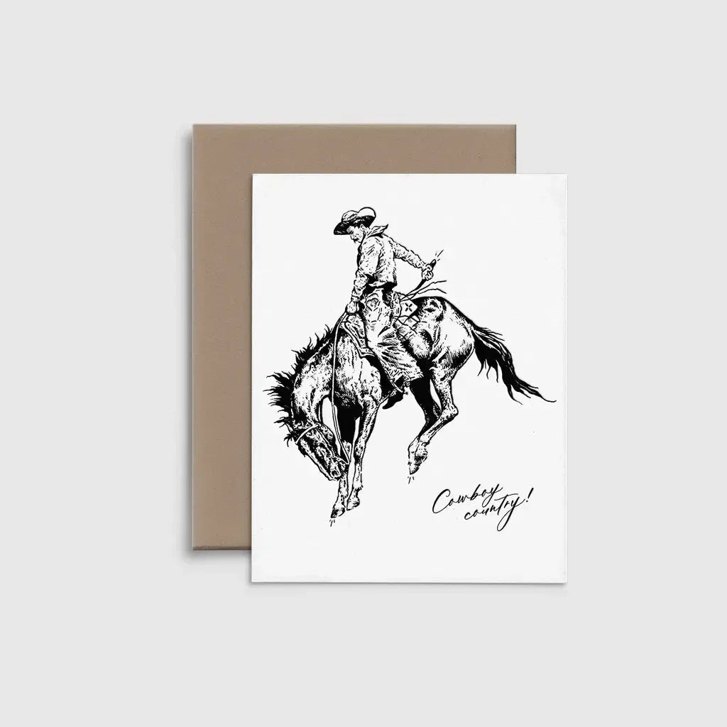 Letterpress Greeting Card