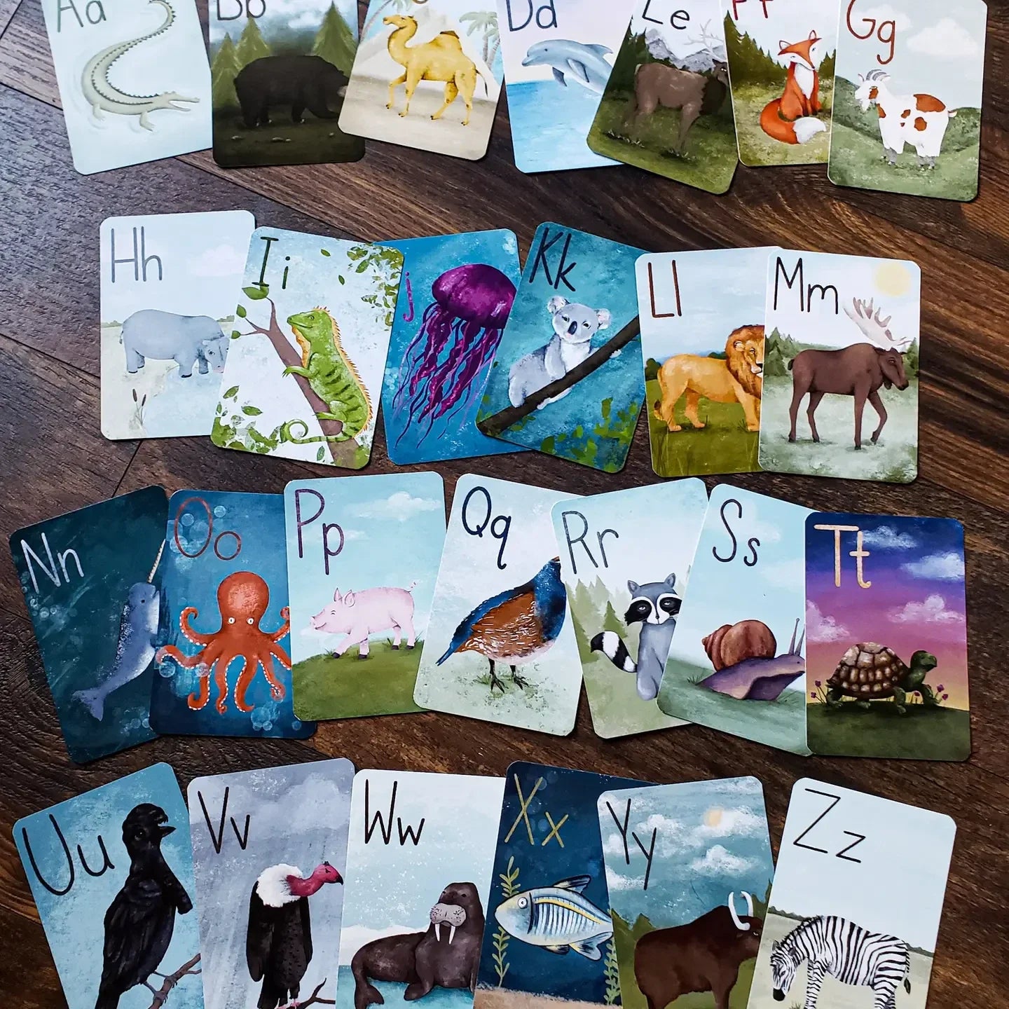 Animal Alphabet Flashcards