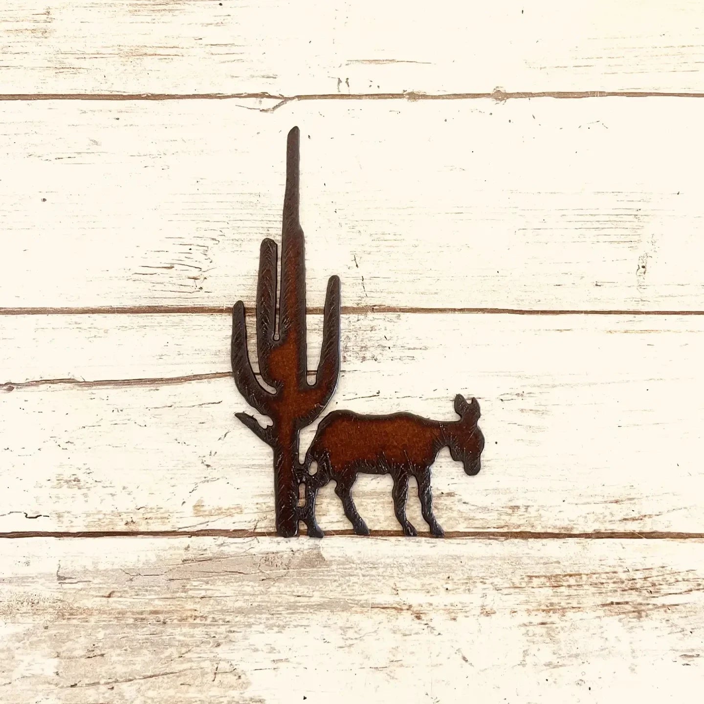 Rustic Burro Mule Magnet
