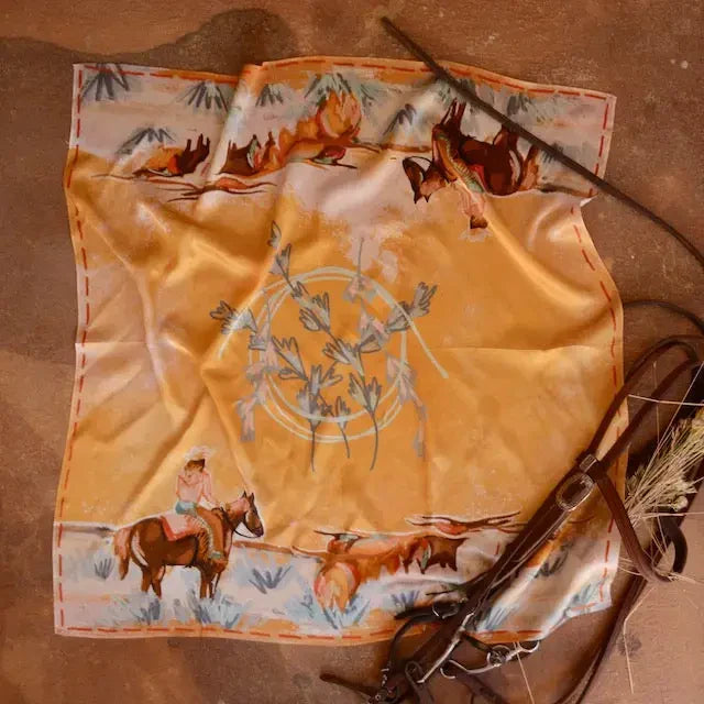 Mulberry Silk Wild Rag