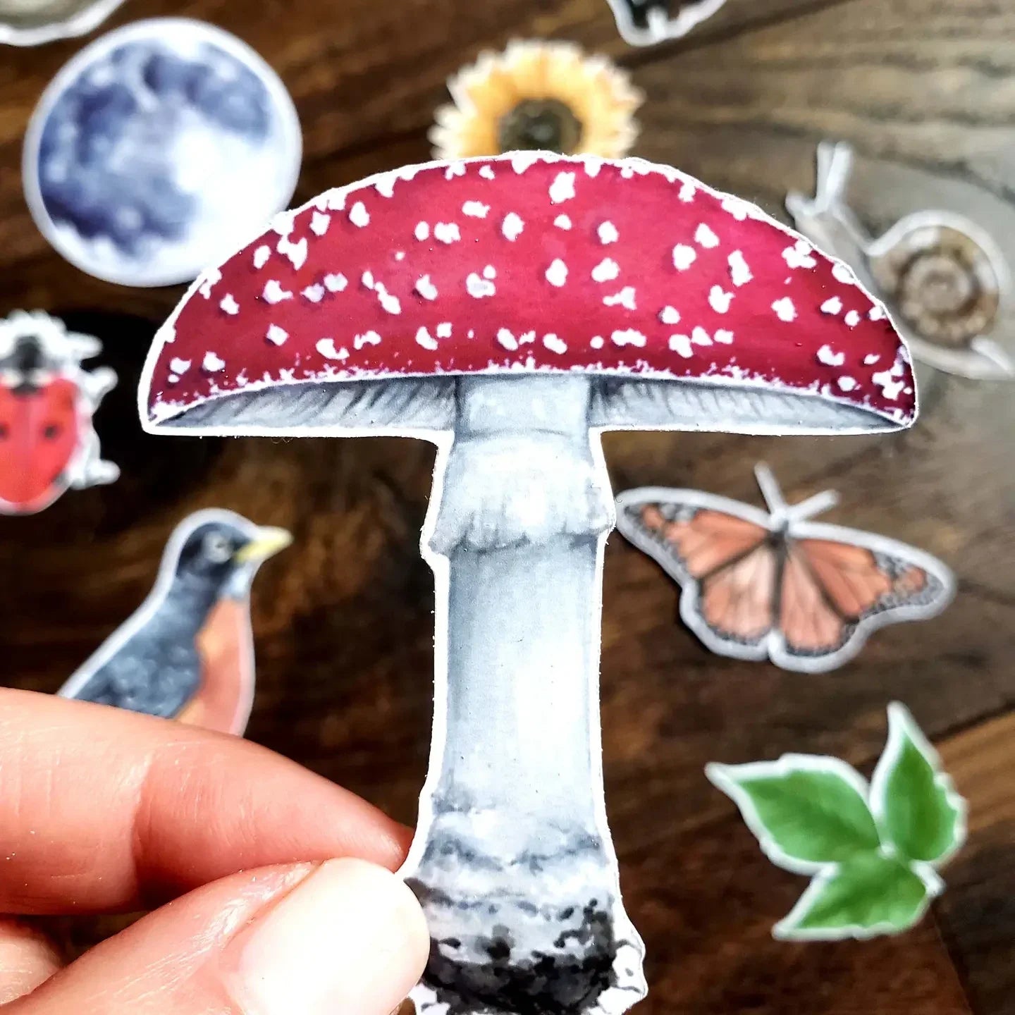Backyard Nature Sticker Pack