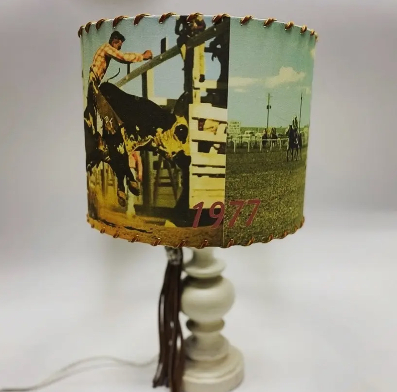 Vintage Bull Rider 8-Inch Shade
