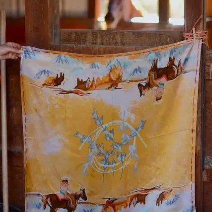 Mulberry Silk Wild Rag