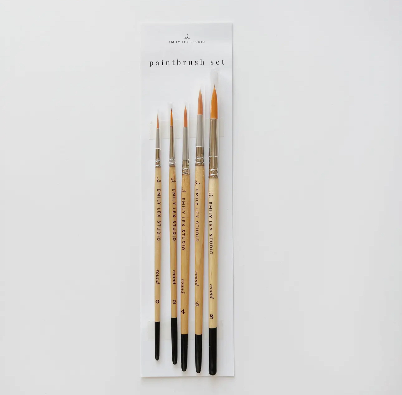 Watercolor brushes