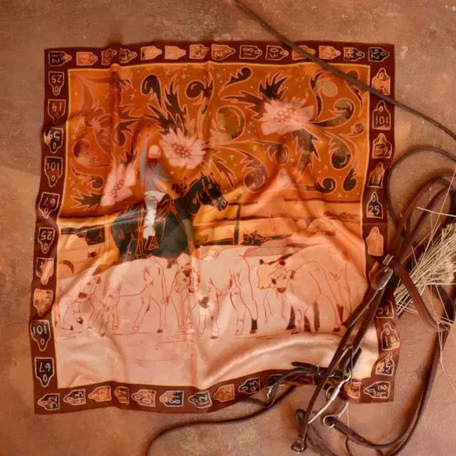 Mulberry Silk Wild Rag